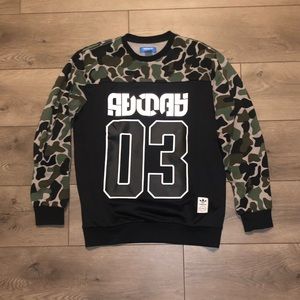 adidas Original Camo Crewneck Sweater